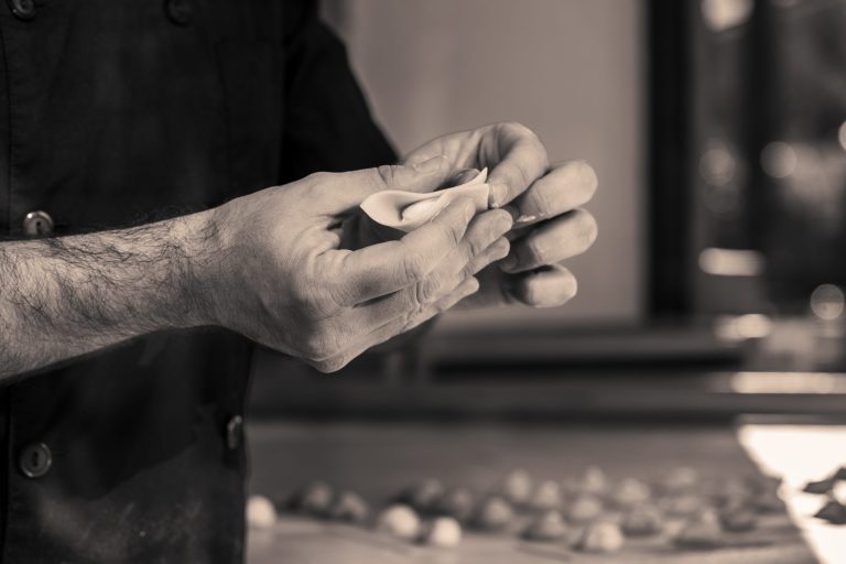 La cocina de Patsa Lab en plena acción