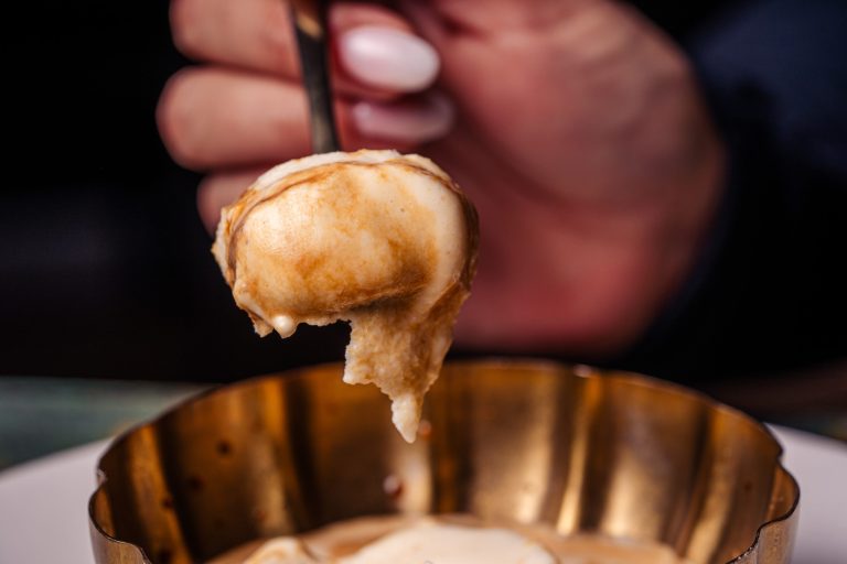 Helado con café